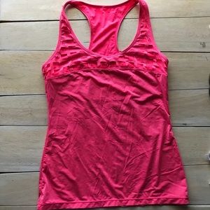 Lorna Jane Laser Cut Stenciled T Back Tank